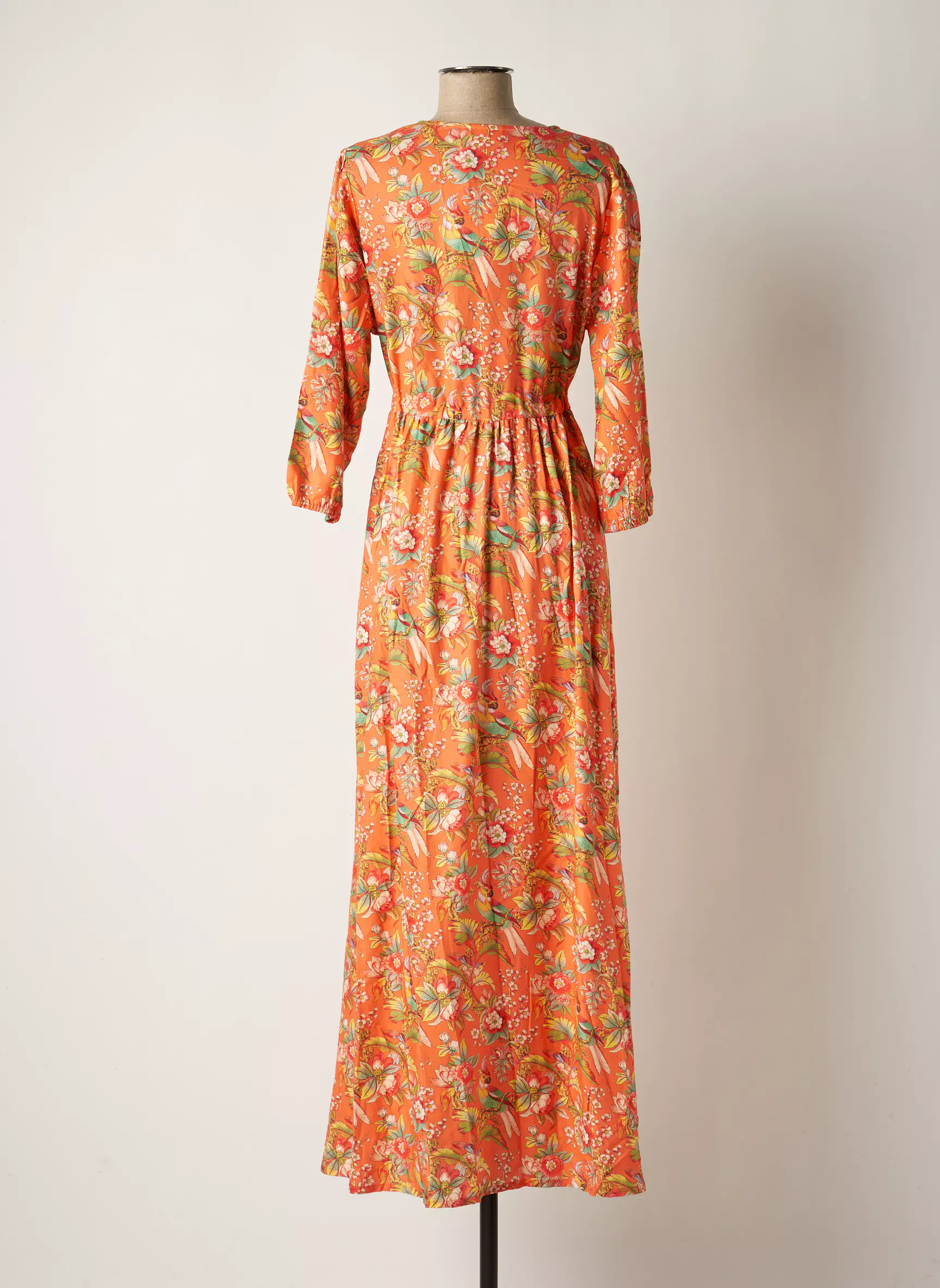 La Fiancee Robes Longues Femme couleur orange