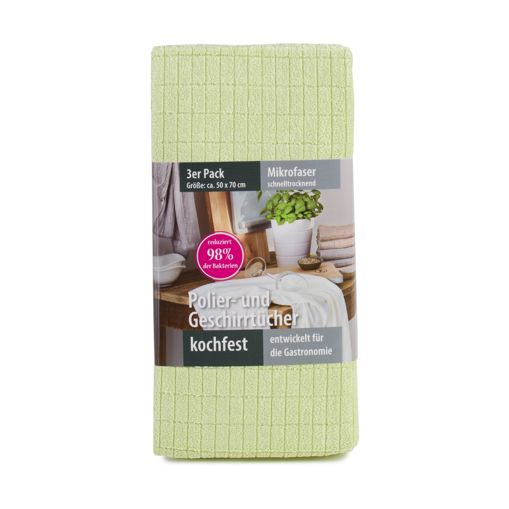 Geschirrtücher limone 3er Pack