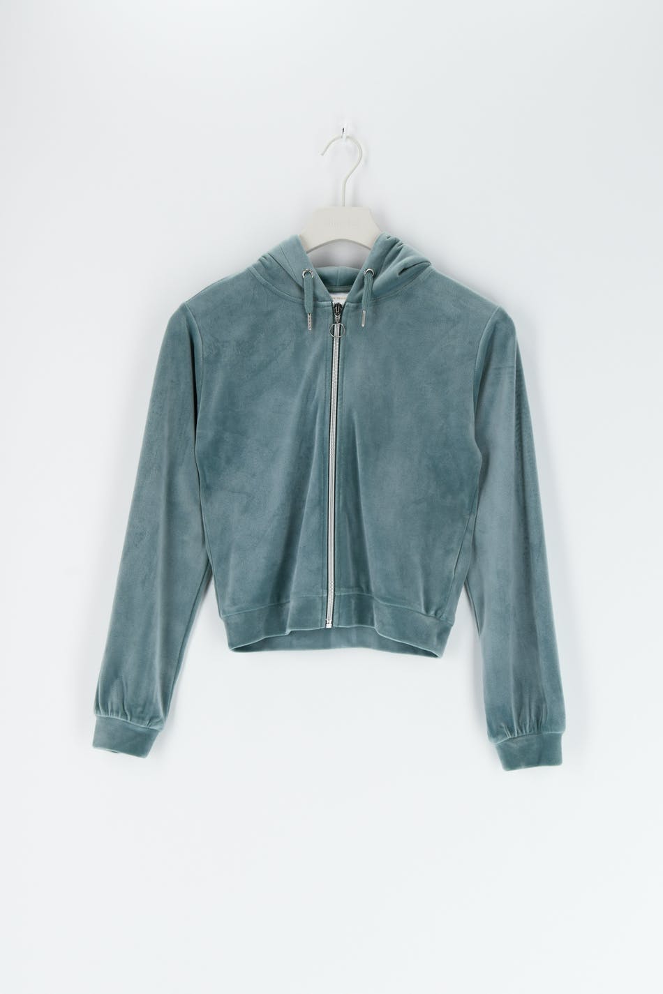 Y velour zip hoodie
