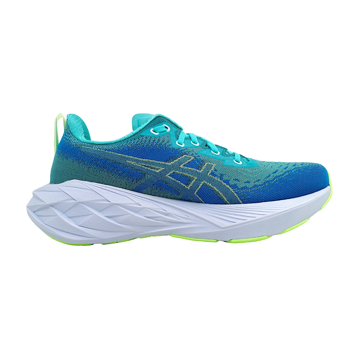 Asics Novablast 4 Lite Show 1011B846-400 Blau 400 blau/ grün