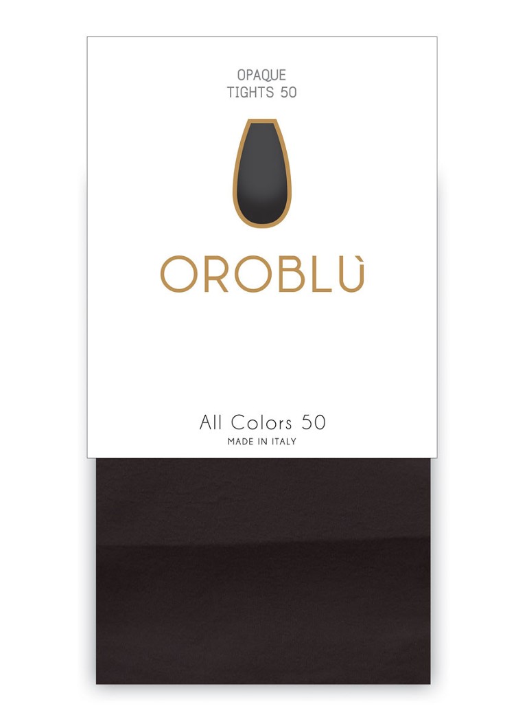 Oroblu All Colors zeķubikses 50 denjē zilā krāsā