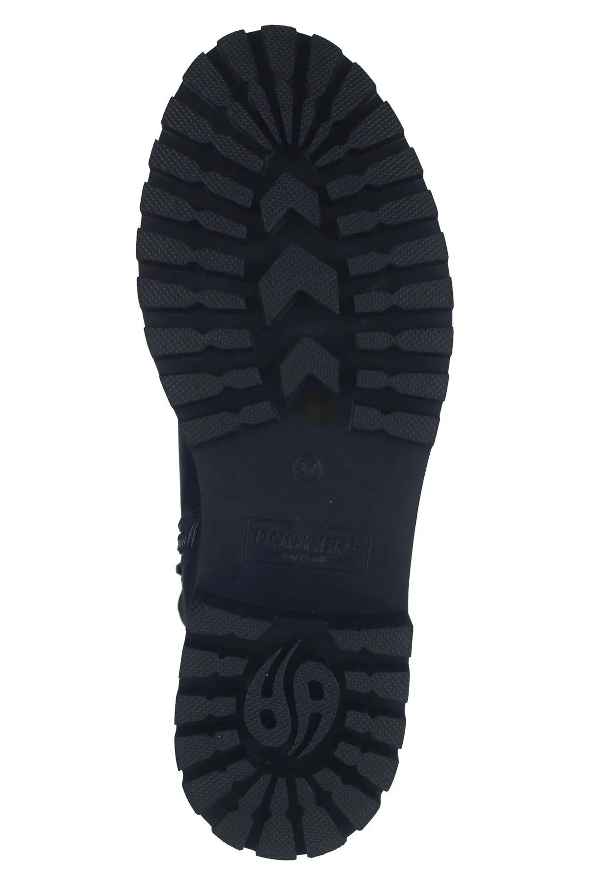 Dockers  Stiefel - Schwarz - Blockabsatz