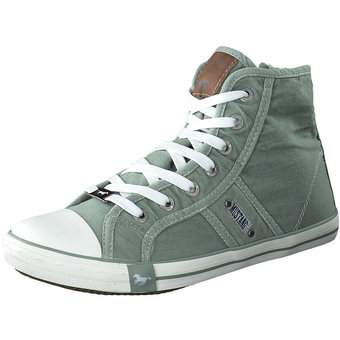 Mustang Sneaker High in grün