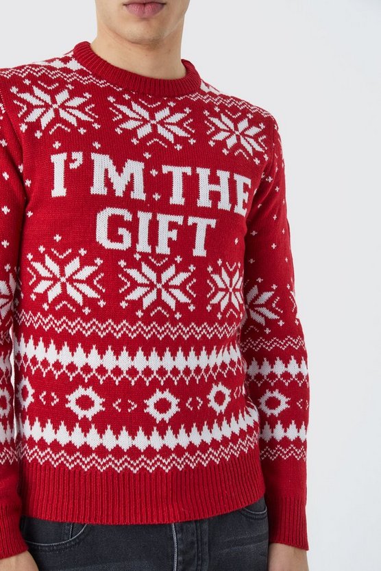 I'm the Gift Weihnachtspullover