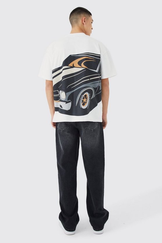 Oversize T-Shirt mit Print