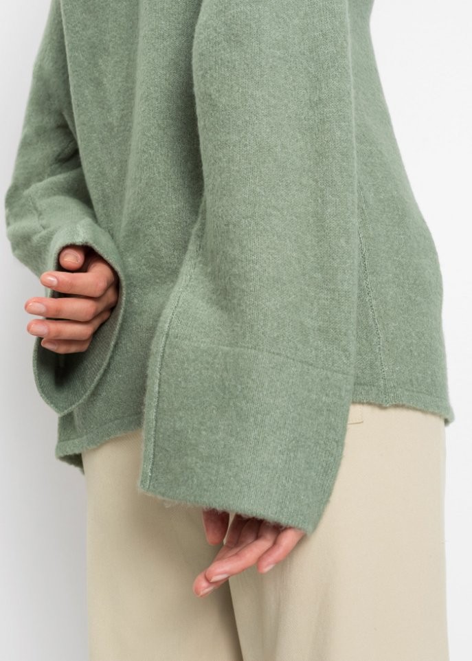 Pullover mit weitem Ärmel
