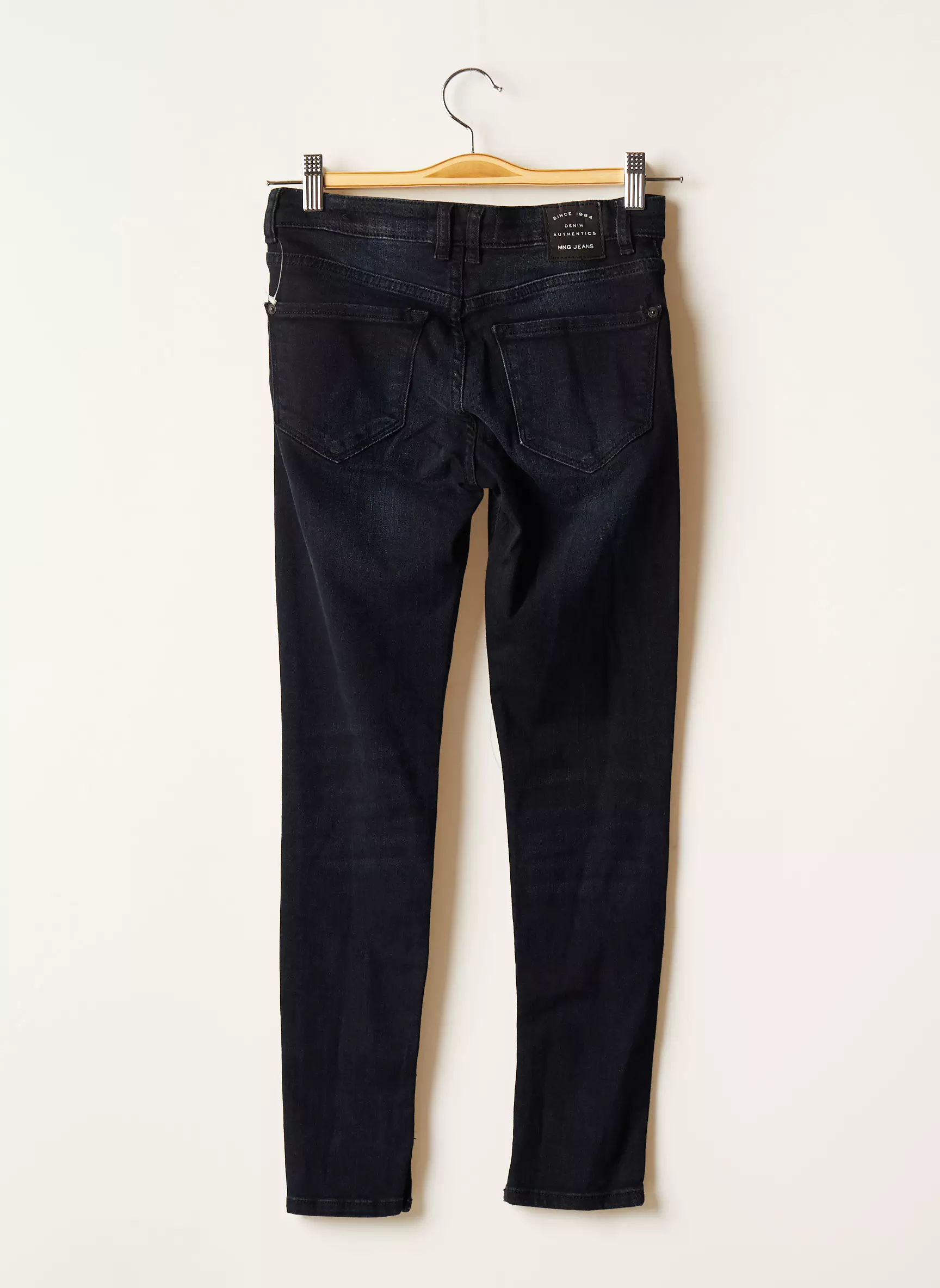 Mango Jeans Coupe Slim Femme couleur bleu