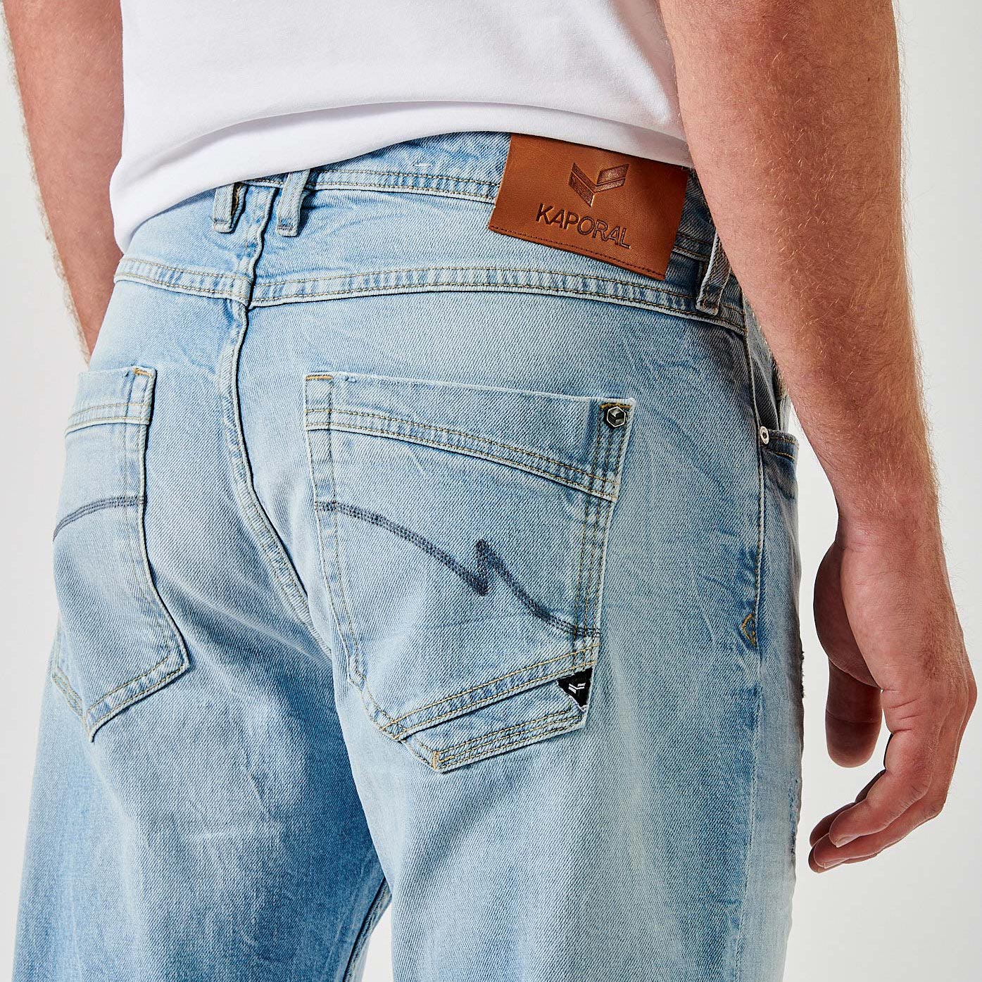DATTE  Jean straight bleu homme