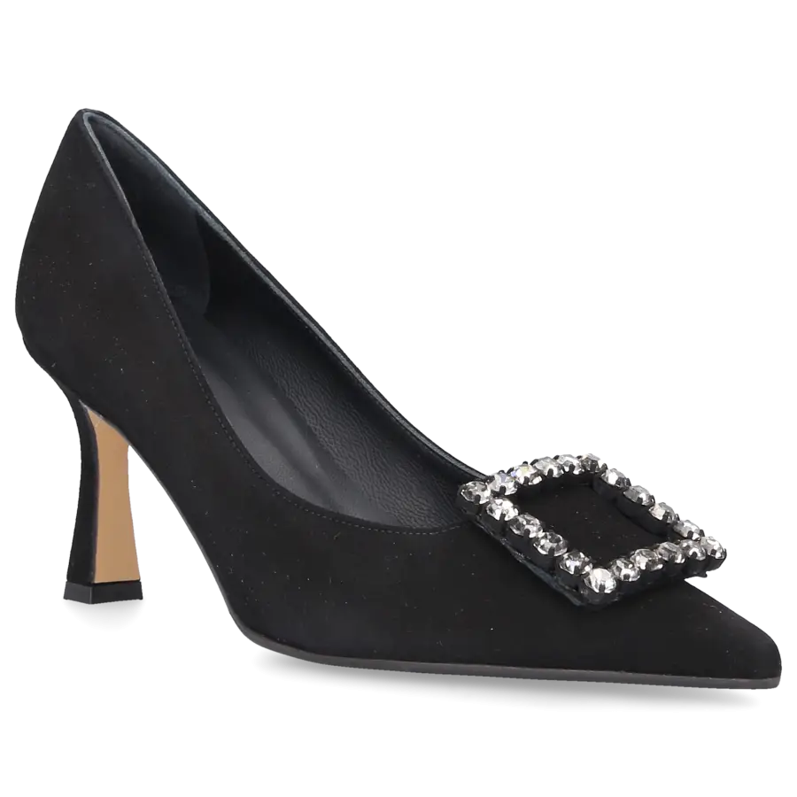 Roberto Festa - Pumps LILLY Veloursleder - schwarz