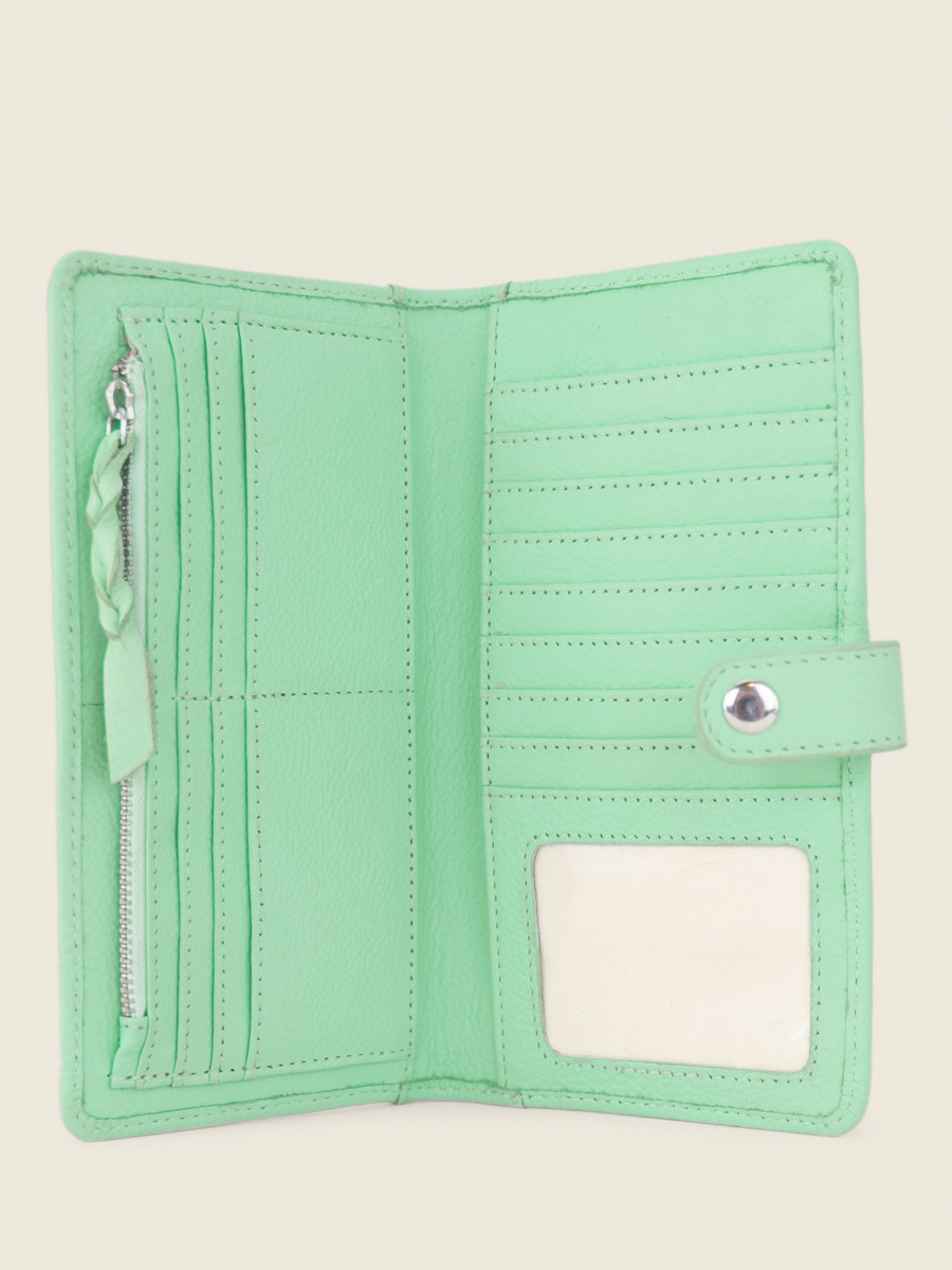 LePortefeuille Charlotte N°2 Pastel - Menthe