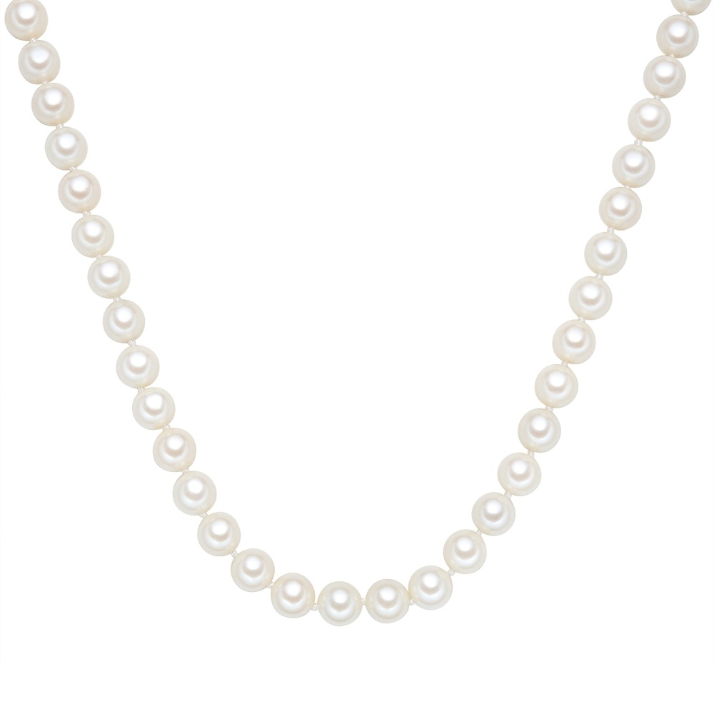 Rafaela Donata Collier de perles Perles organiques Perles organiques en Blanc collier