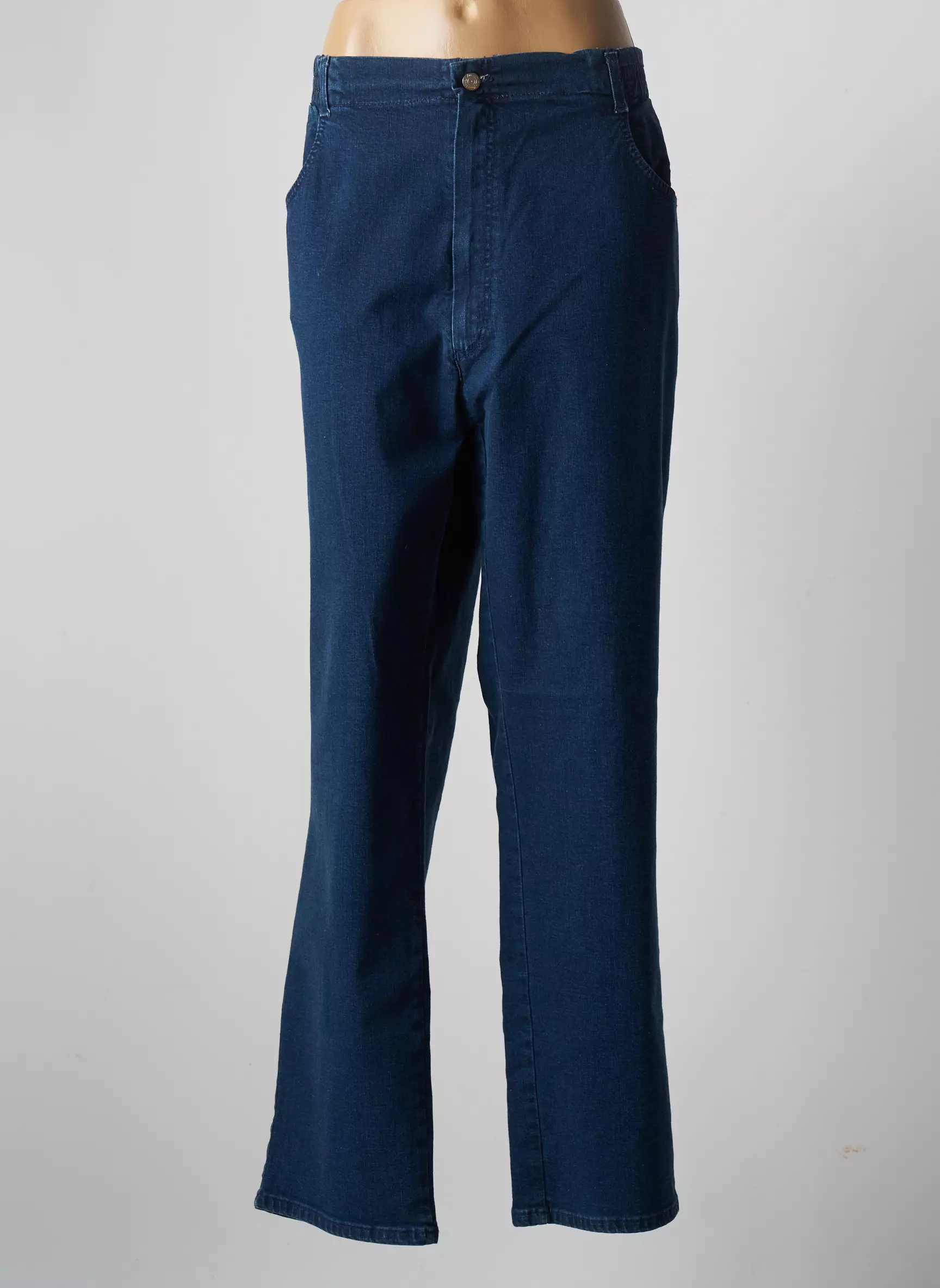 Lucchini Jeans Coupe Droite Femme couleur bleu