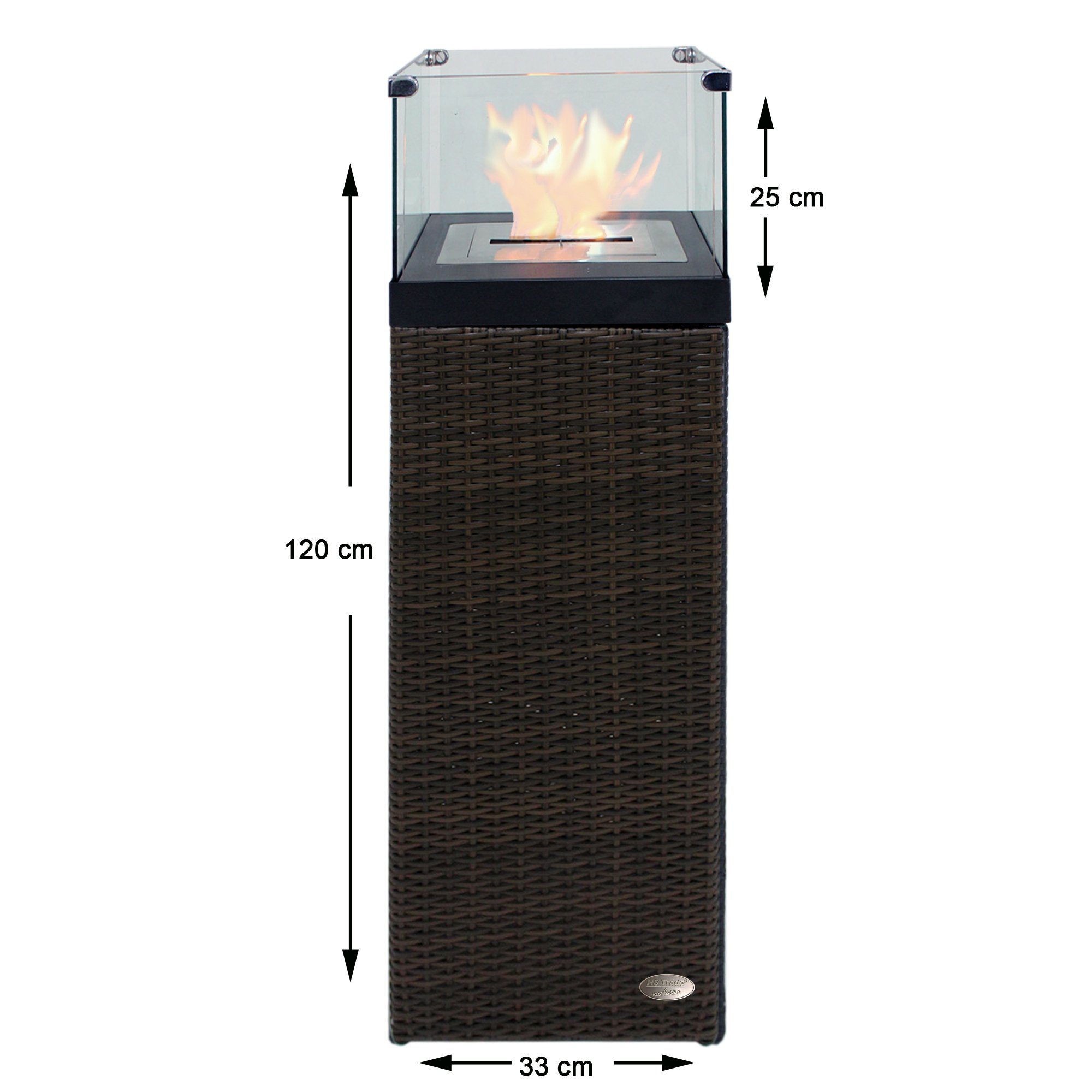 RS Trade Feuerstelle Feuersäule