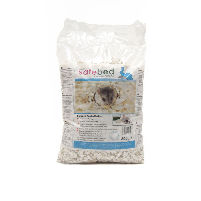 Petlife Streu & Stroh Petlife Safebed Papierflocken 800 g