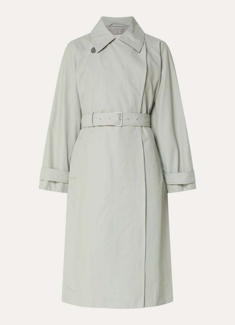 Trench doppiopetto Calvin Klein con cintura e tasche laterali