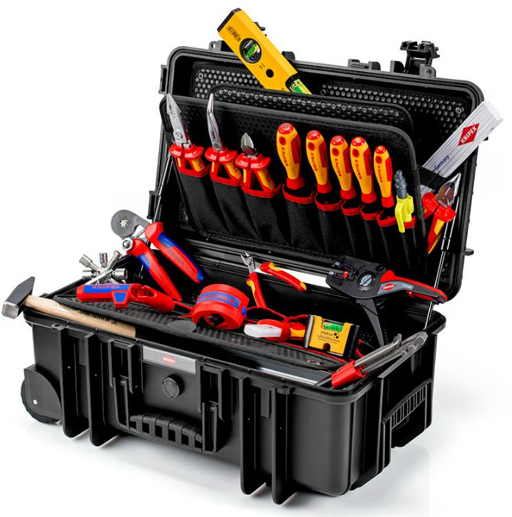 Knipex 00 21 33 E Robust26 Move Elekto kofer za alat 22-dijelni