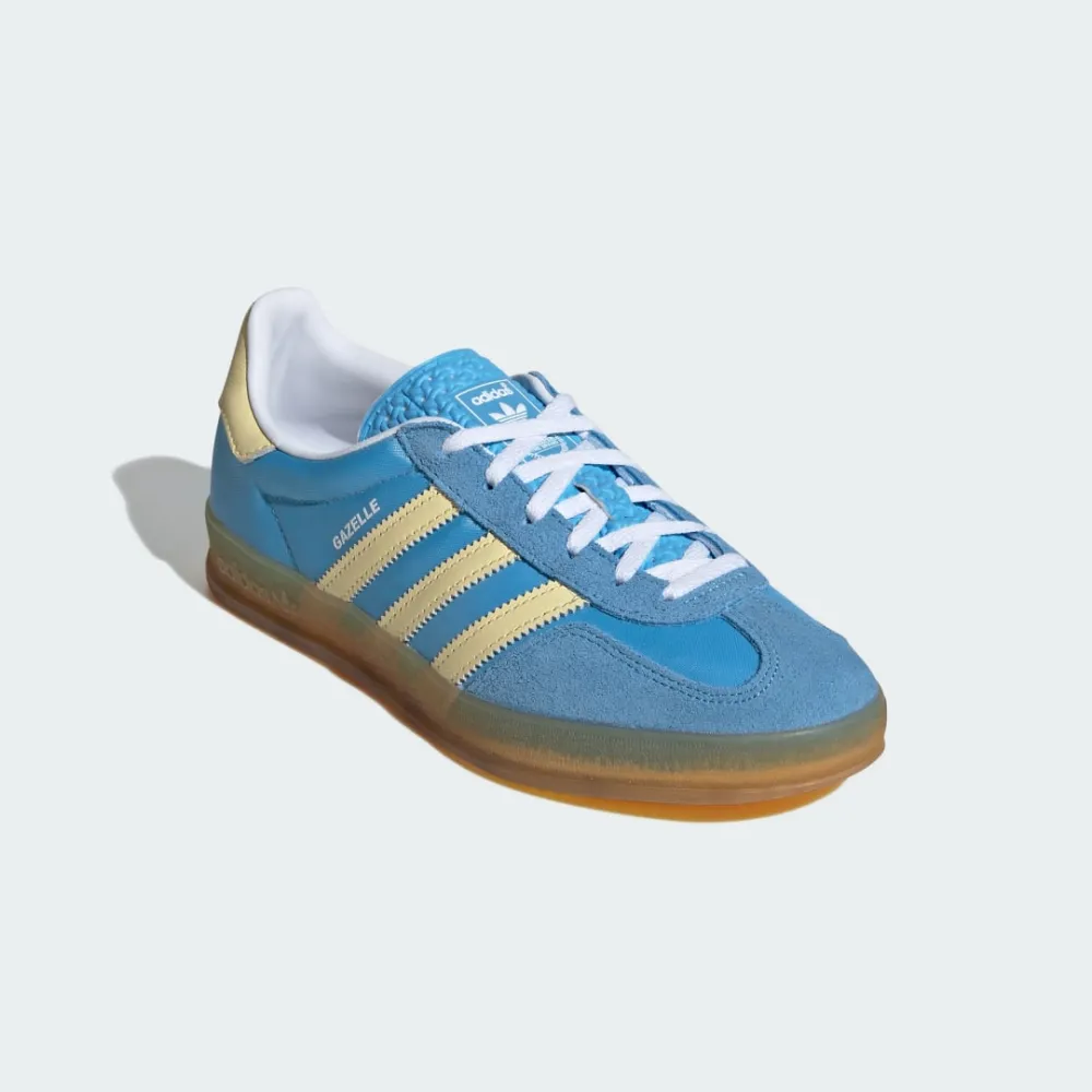 adidas Gazelle Indoor WMNS Blue Burst Yellow IE2960 / blau