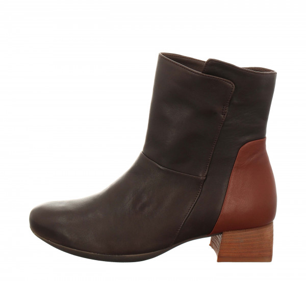 DELICIA Stiefelette - Espresso/Kombi
