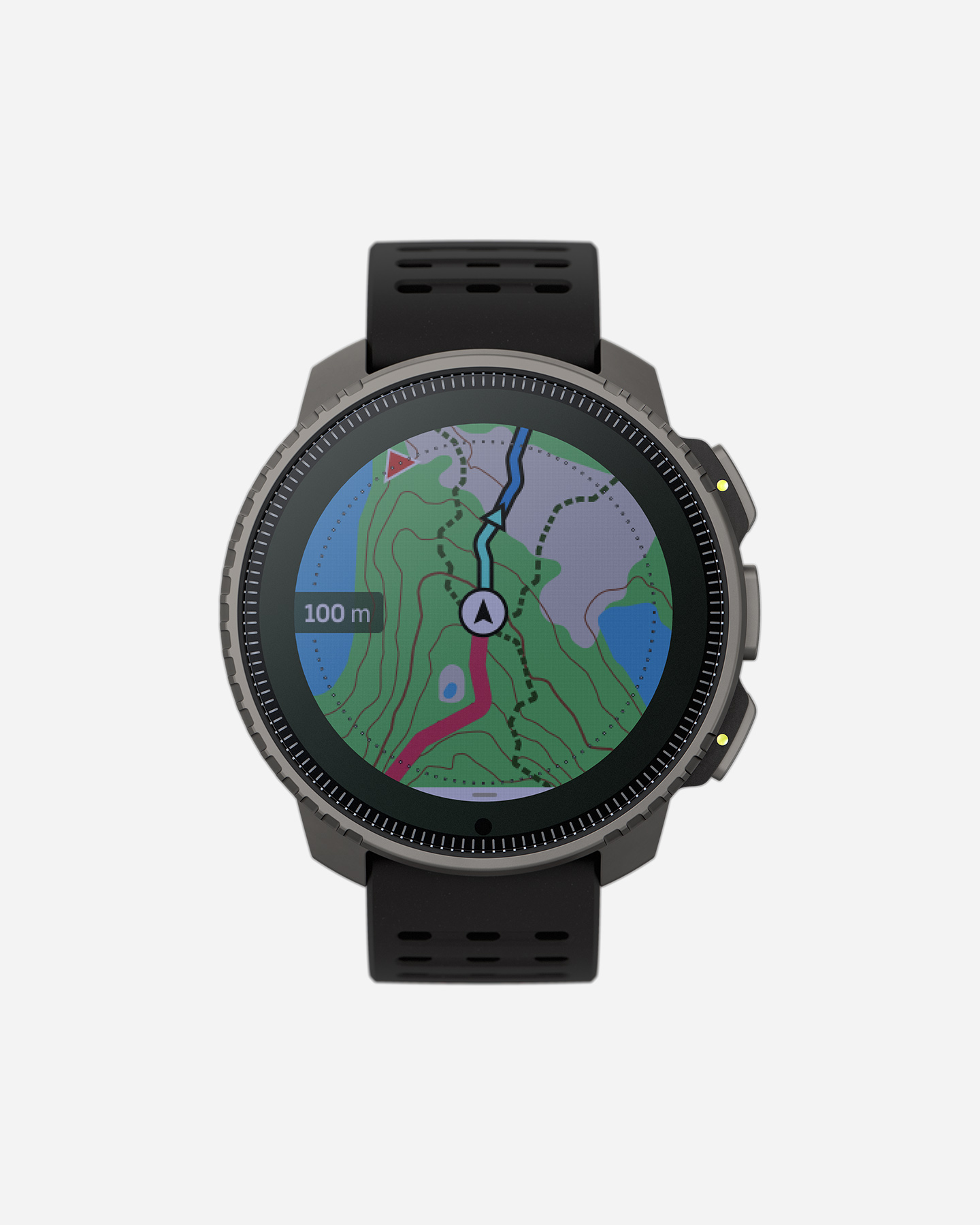 Suunto Vertical Titanium Solar Multifunction Watch SS050858000