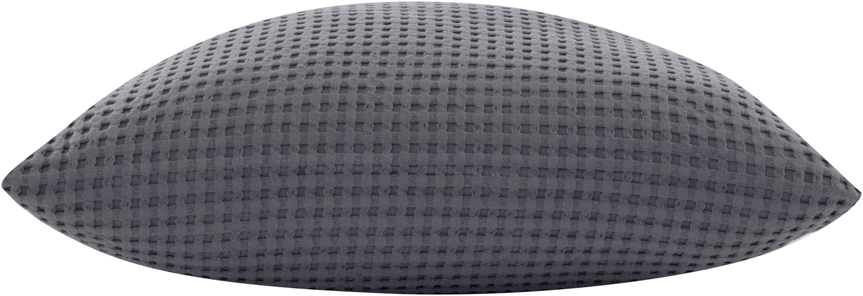 Kissenhülle GRETA 2, andas (2 Stück), in Waffleepiquee Optik, viele Farben erhältlich, Bezug in 50x50 cm