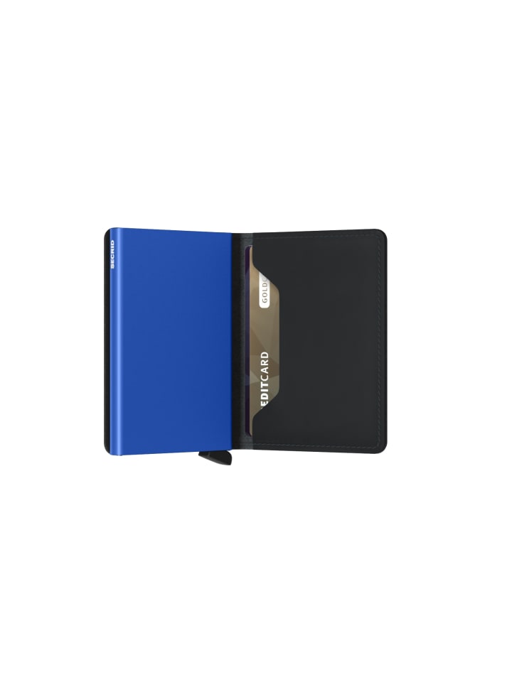 Secrid Secrid Slimwallet Matte Black & Blue günstig kaufen onesize