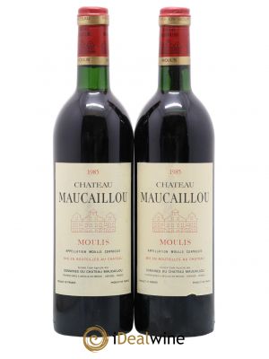 Château Maucaillou  1985 - Lot de 2 Bouteilles