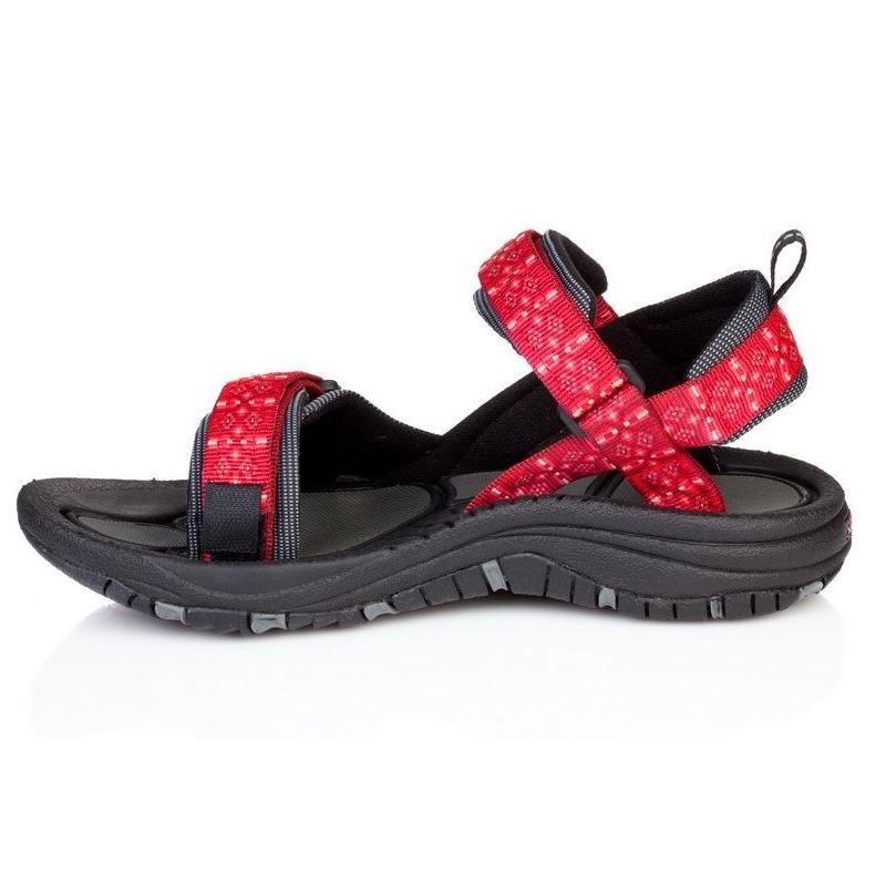 Source Gobi Tribal Red Damen Sandalen