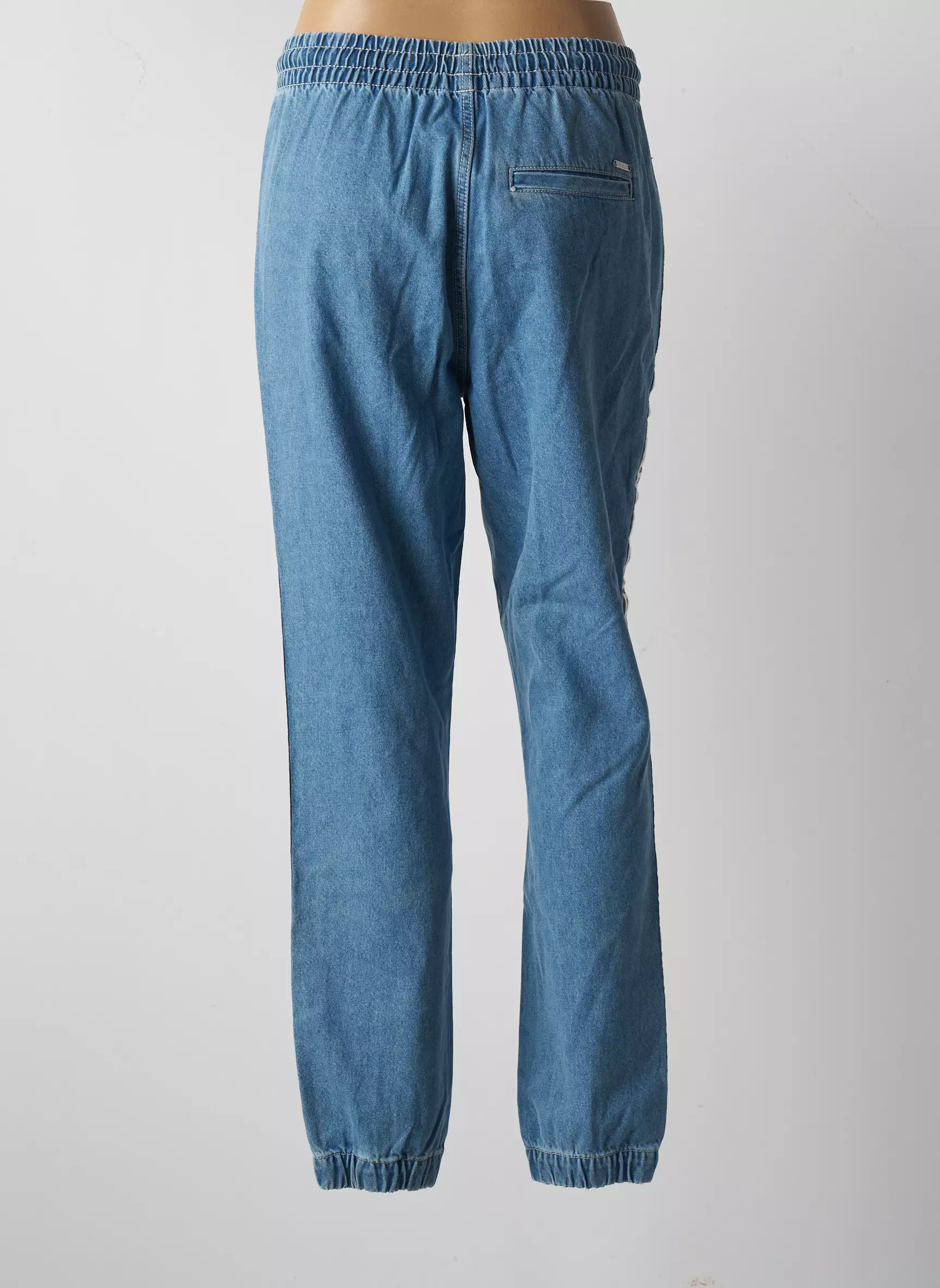 Guess Jeans Coupe Droite Femme couleur bleu