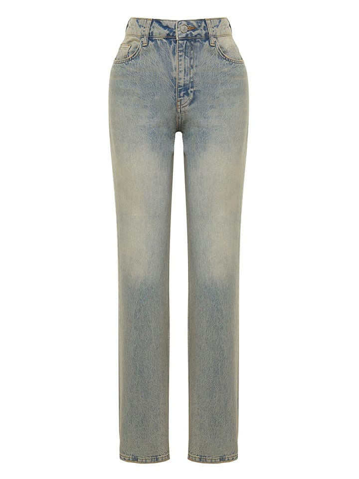 trendyol Jeans - Mom fit - in Hellblau günstig kaufen