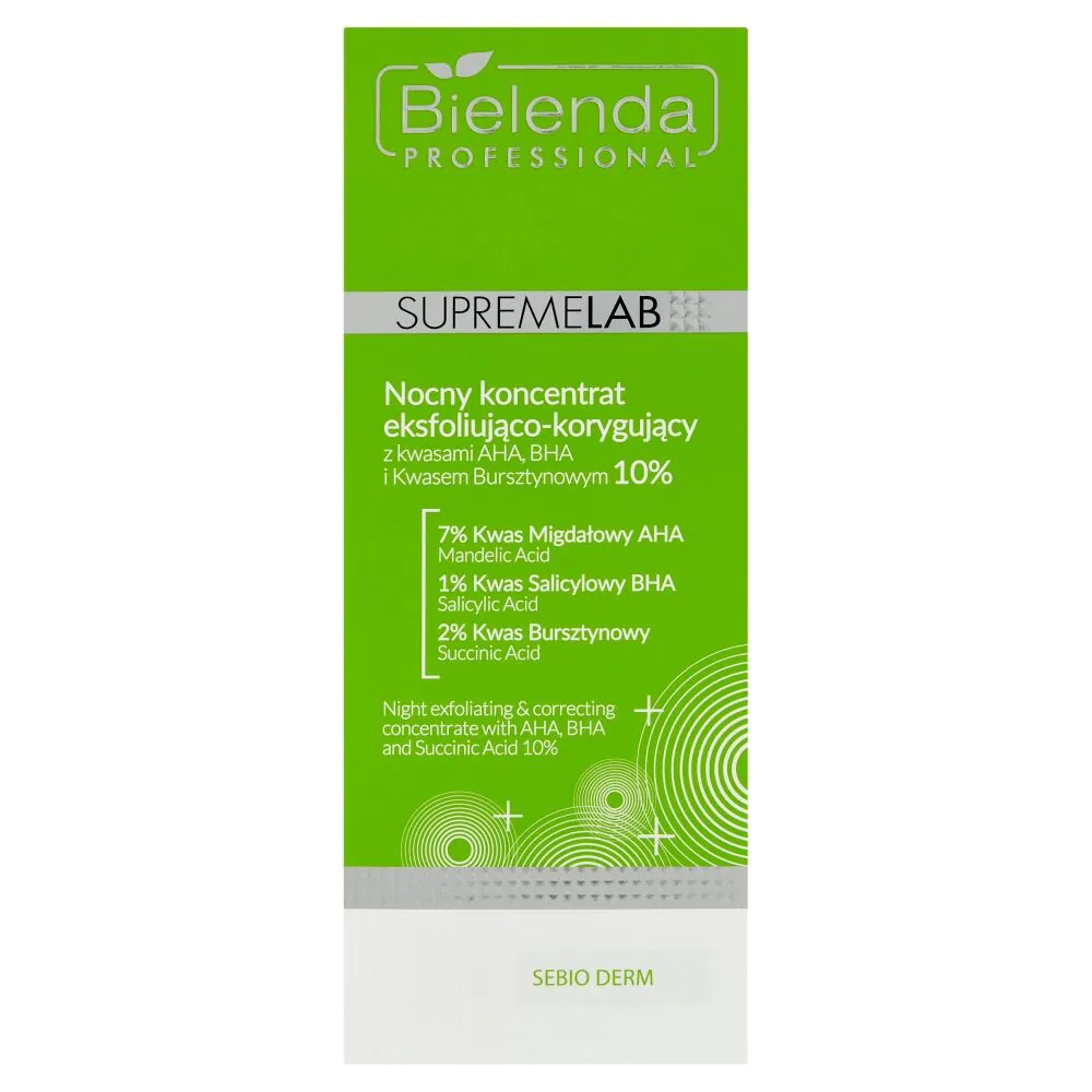 Bielenda Professional Supremelab Sebio Derm Nacht Exfoliërend en Corrigerend Concentraat