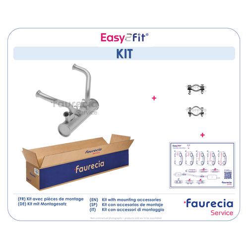 FAURECIA VORSCHALLDAEMPFER FS15028 - ATU