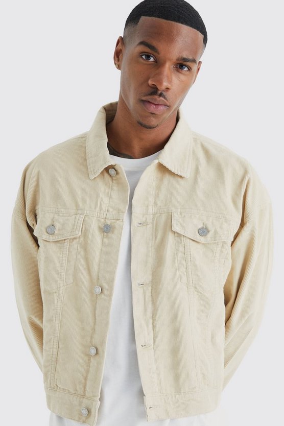 Kastige Cord-Jacke