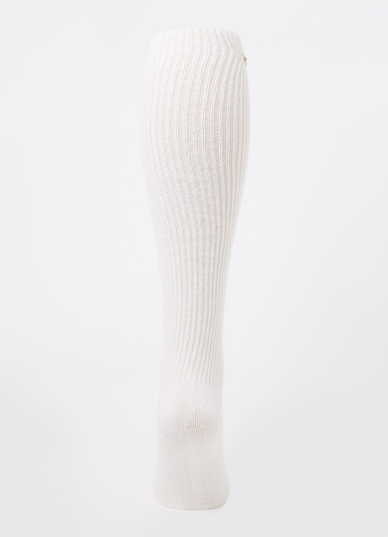 Chaussettes hautes Maje en mélange de cachemire