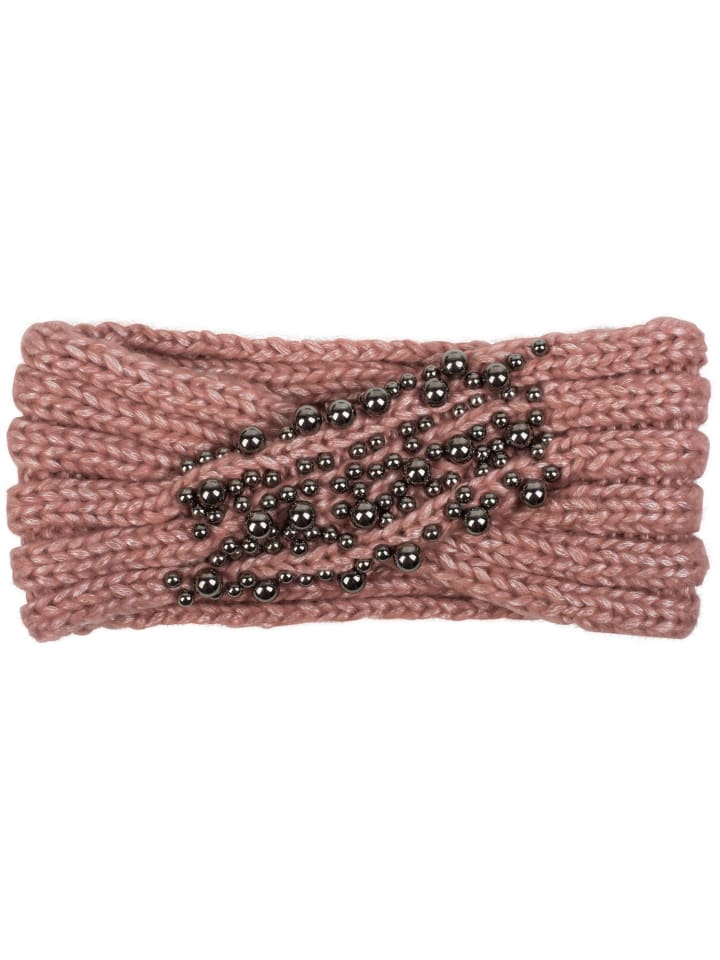 styleBREAKER Strick Stirnband in Altrose günstig kaufen onesize