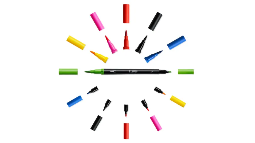 BIC Intensity Pastell Filzstifte 6er Etui