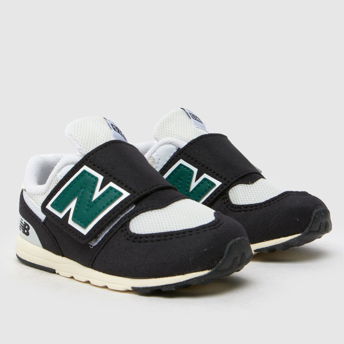 New Balance svarta multifärgade 574 v pojkar småbarnsskor