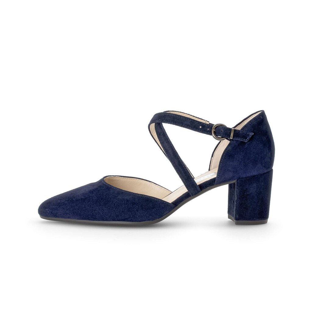 Gabor fashion Spangenpumps blau