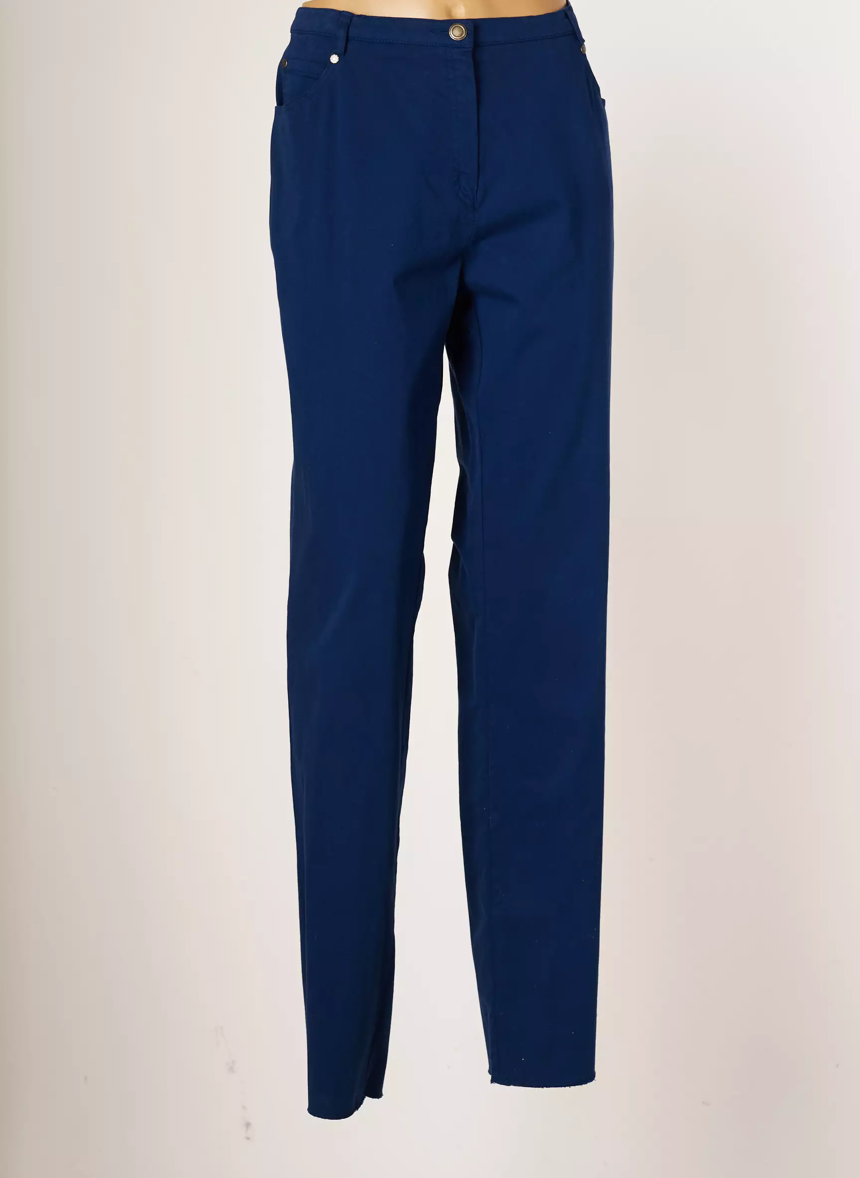 Jumfil Pantalons Droits Femme couleur bleu