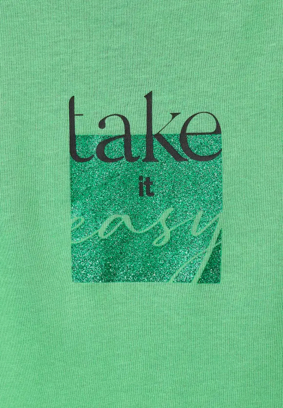 Street One Basicshirt mit Wordingprint