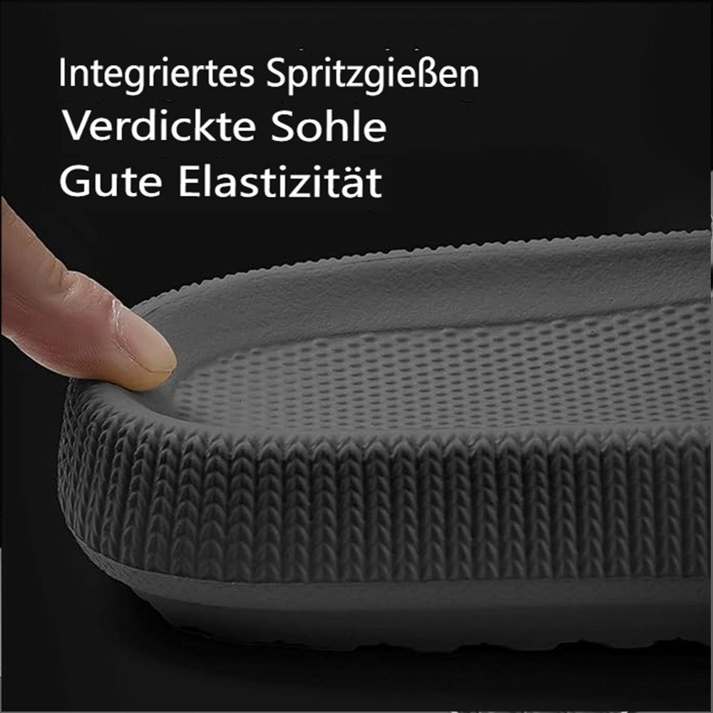 KOMIRO Unisex Badeschuhe Damen Slides Sandalen 42-43 Badeschuh