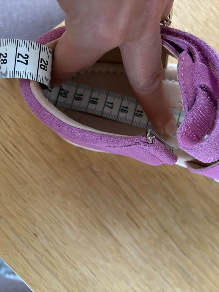 bisgaard Leder-Halbsandalen in Lila günstig kaufen 32