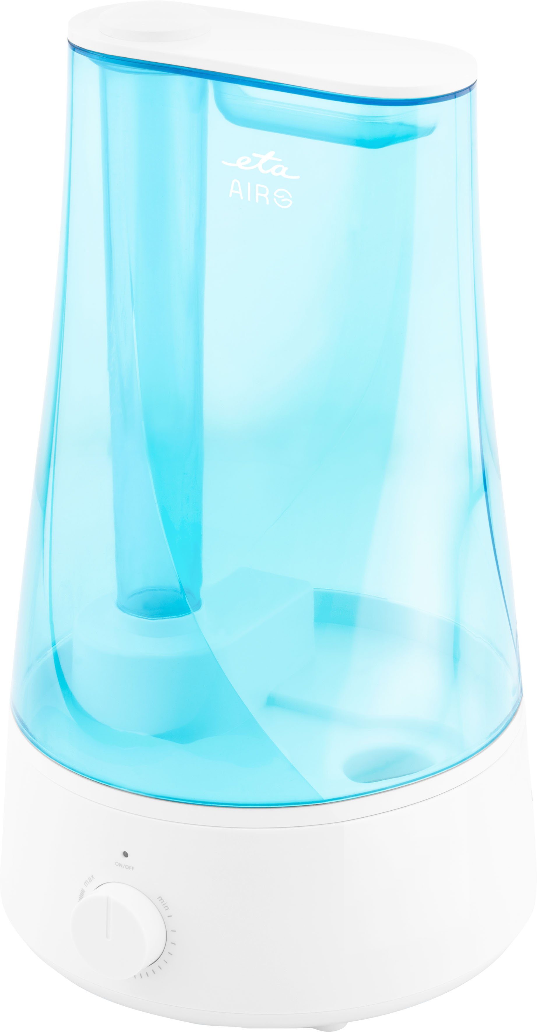eta Luftbefeuchter AIRO ETA062890000, 3,2 l Wassertank, Ultraschall, 25 W, Zeitschaltuhr, geeignet für einen Raum von 30 m2