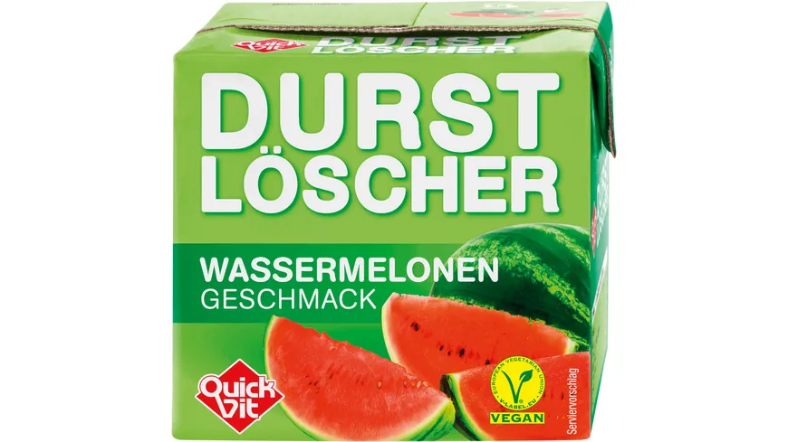 QuickVit Durstlöscher Wassermelone 0.5 l