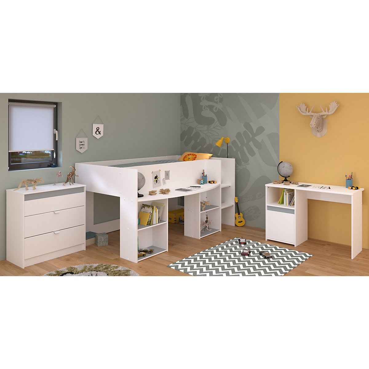 Kinderzimmer Set 3tlg 