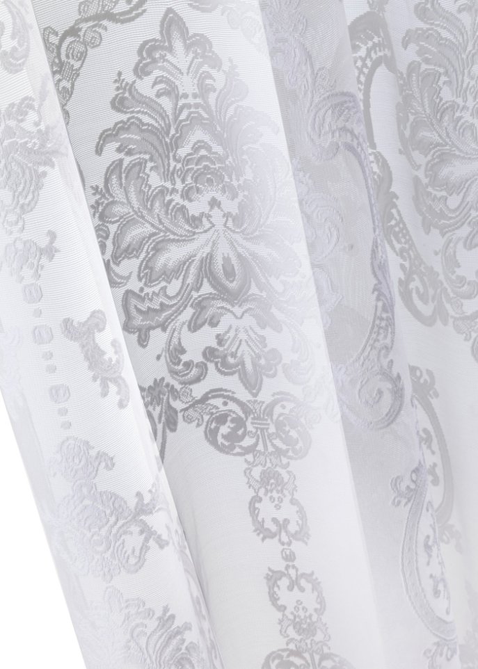 Jacquard Gardine mit Ornamenten