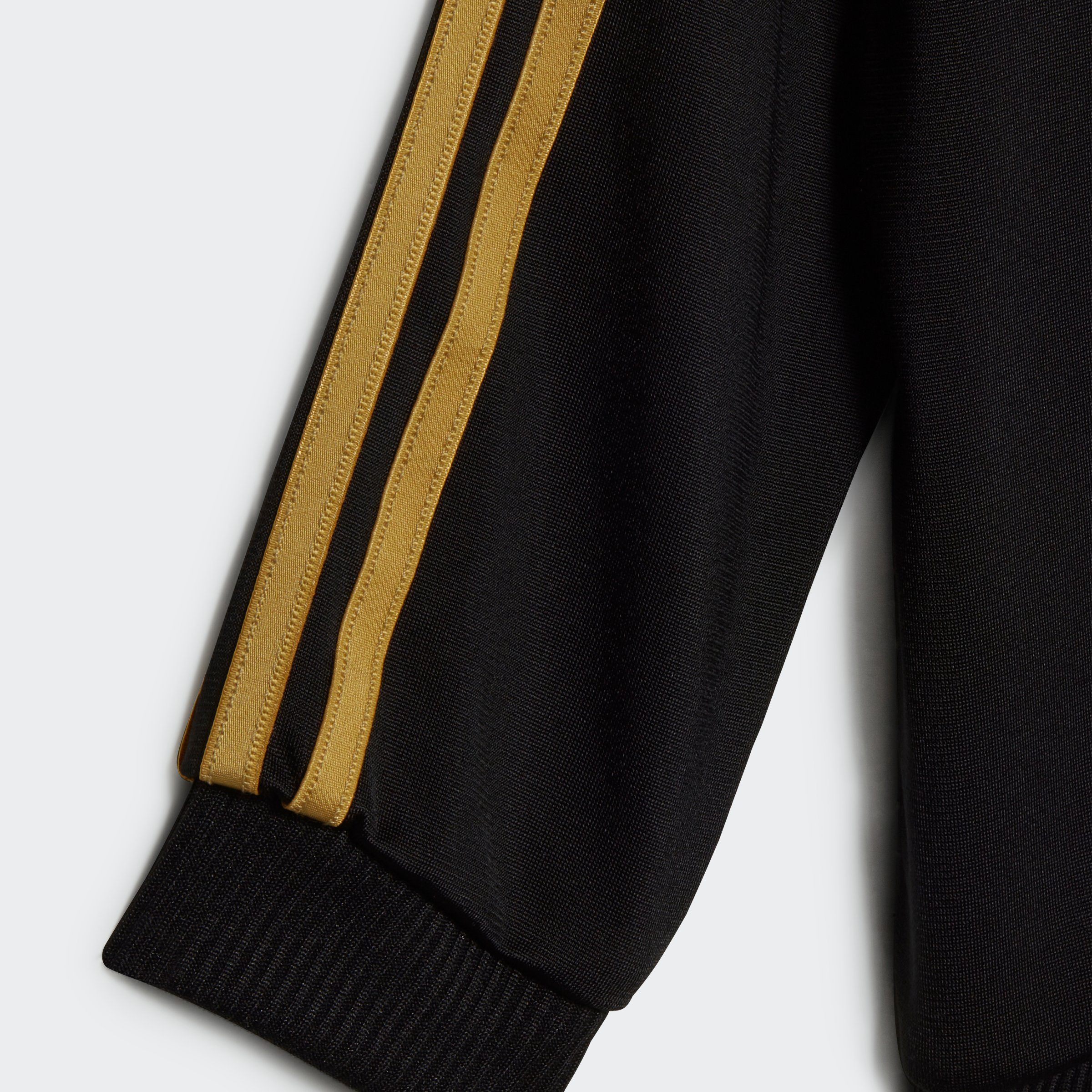 adidas Sportswear Trainingsanzug ESSENTIALS SHINY HOODED (2-tlg), für Babys und Kleinkinder