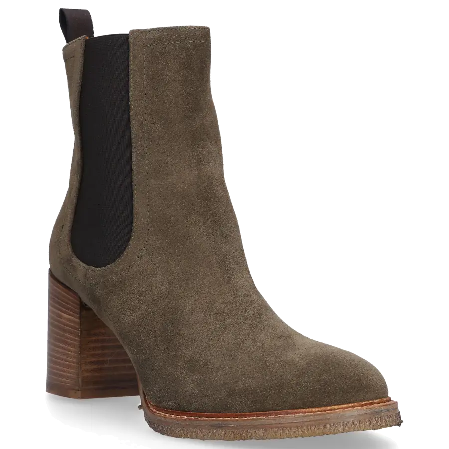 Roberto Festa - Chelsea Boots BERLIN Veloursleder - grün