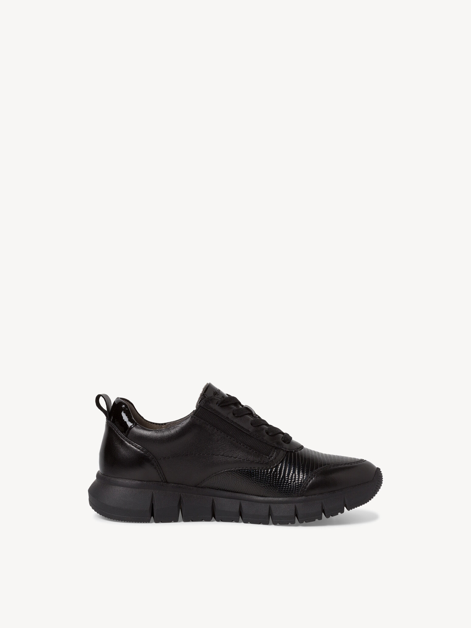 Derbie en cuir - noir