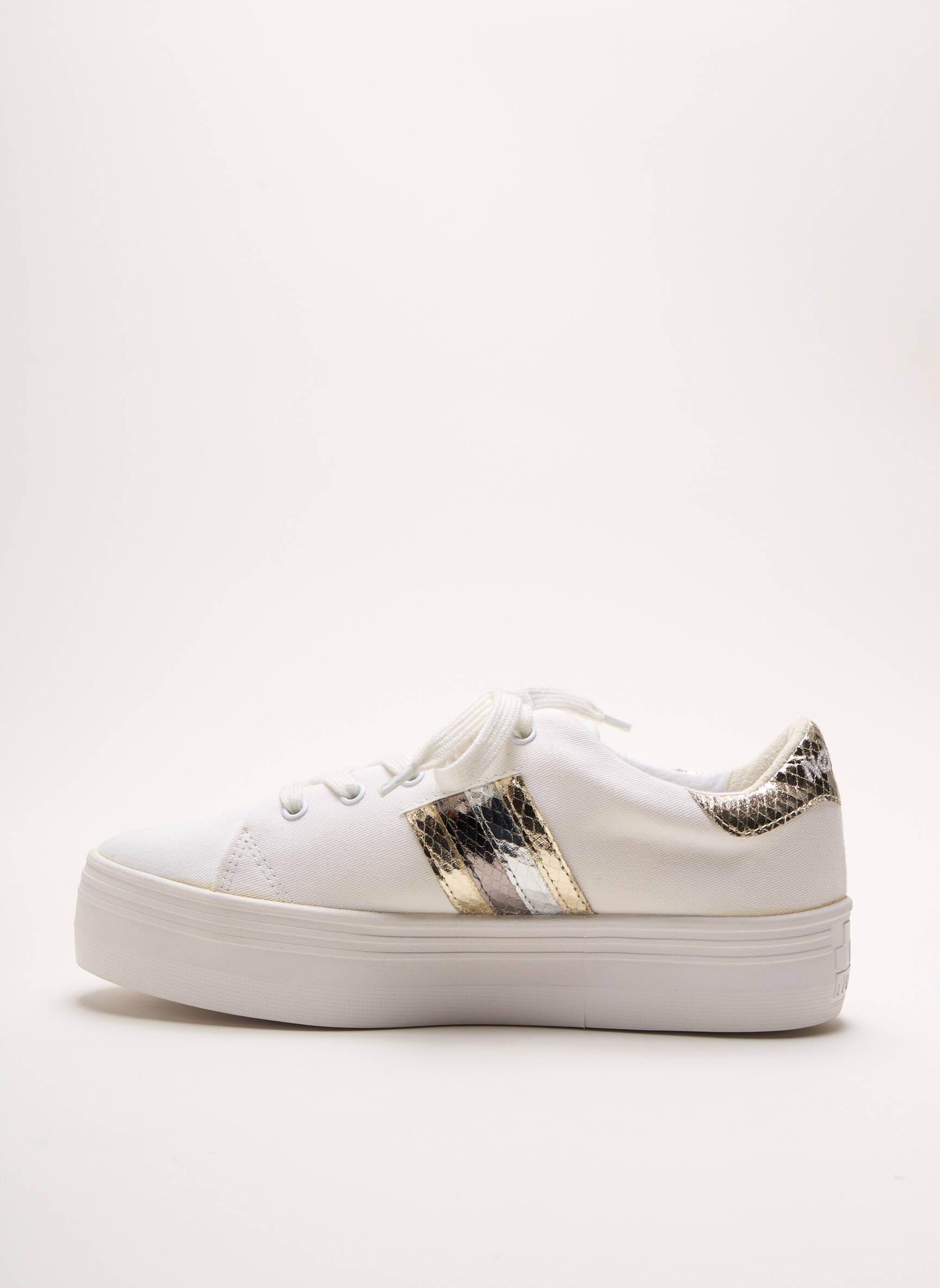 No Name Baskets Femme couleur blanc