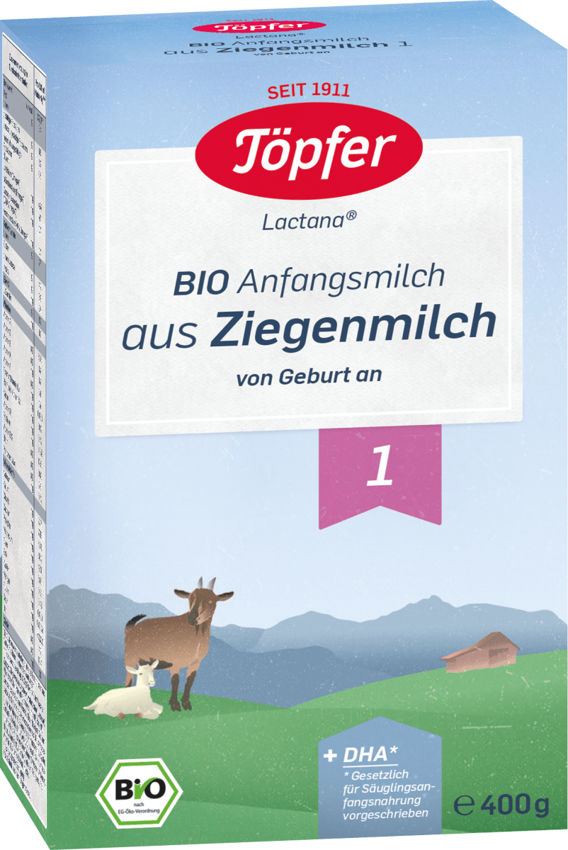 Anfangsmilch aus Ziegenmilch 1 von Geburt an, 400 g